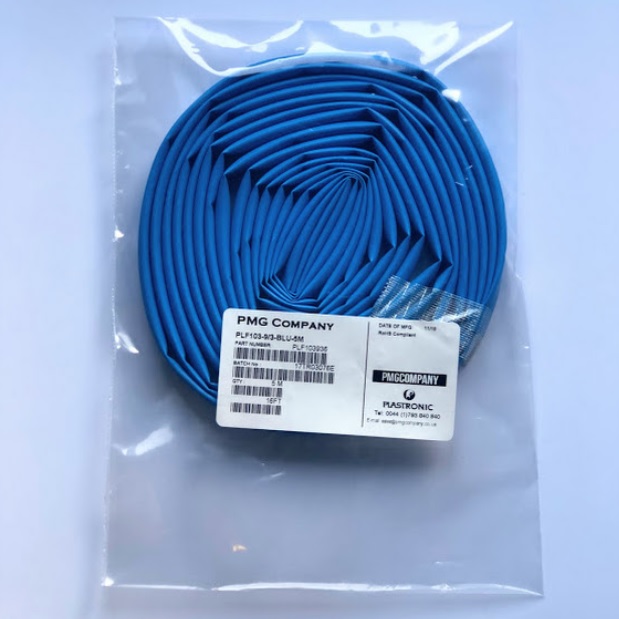 100 FT 1" Green Polyolefin 2:1 Heat Shrink Tubing - UL CSA RoHS IP67